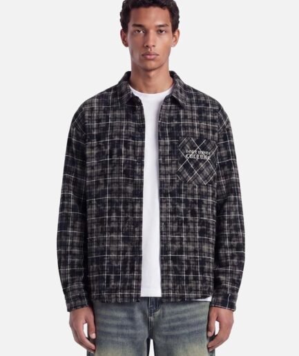 DON'T WASTE CULTURE LEVI OVERSHIRT | BLACK