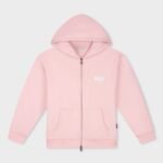 EQUALITÉ SOCIETÉ 2.0 OVERSIZED FULL ZIP HOODIE PINK