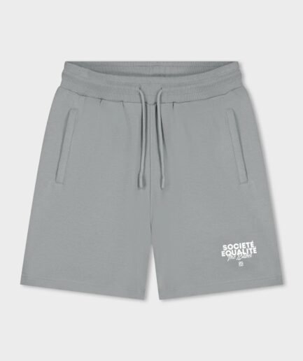 EQUALITÉ SOCIETÉ 2.0 OVERSIZED SHORTS GREY