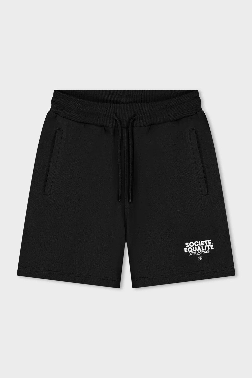 EQUALITÉ SOCIETÉ 2.0 OVERSIZED SHORTS BLACK