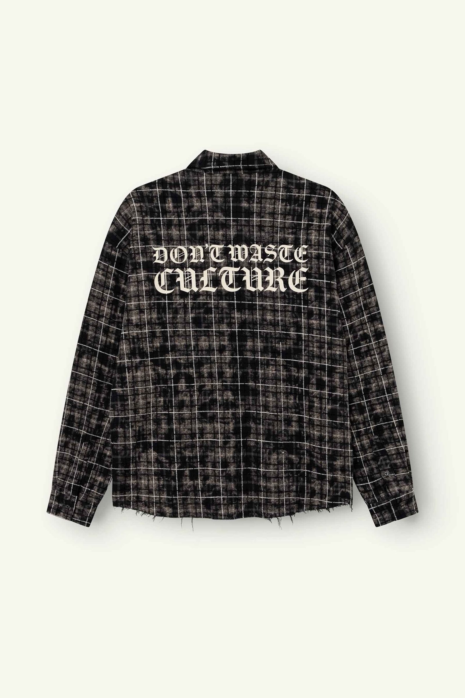 DON'T WASTE CULTURE LEVI OVERSHIRT | BLACK