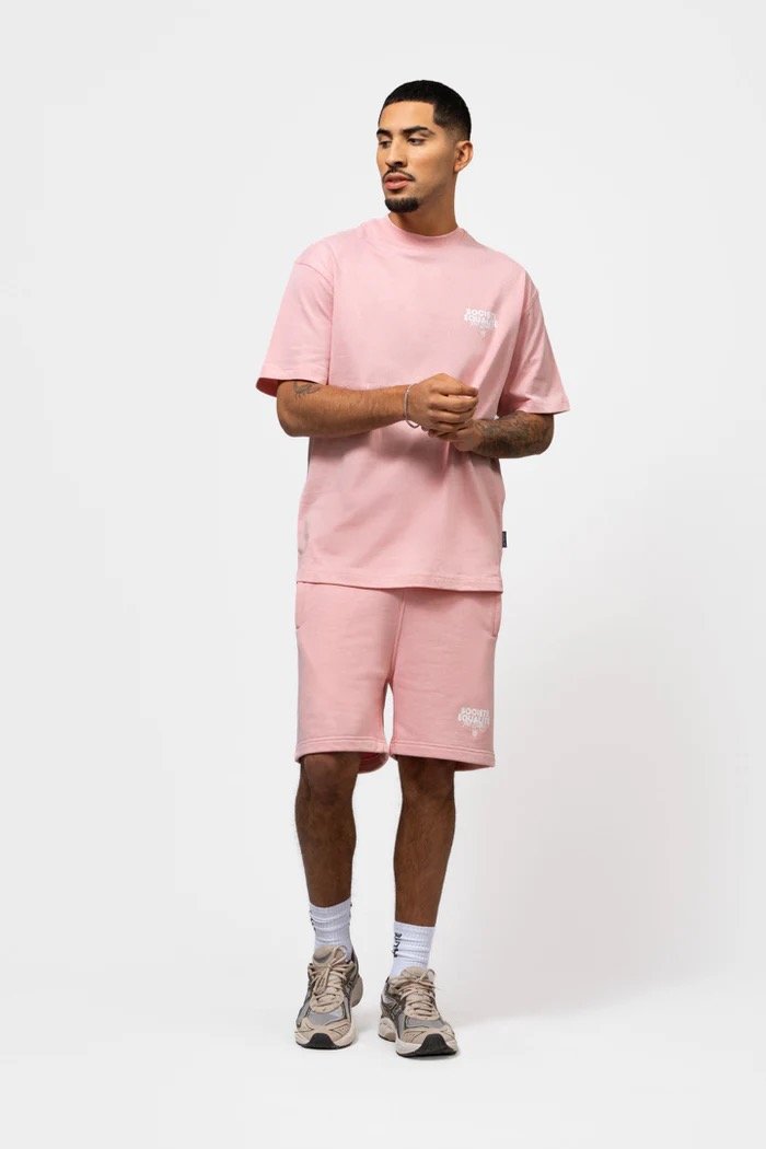 EQUALITÉ SOCIETÉ 2.0 OVERSIZED SHORTS PINK