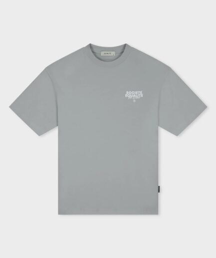 EQUALITÉ SOCIETÉ 2.0 OVERSIZED TEE GREY