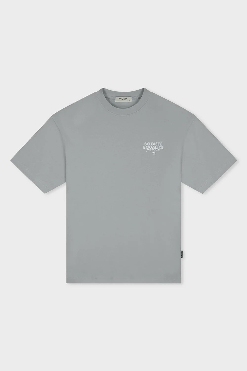 EQUALITÉ SOCIETÉ 2.0 OVERSIZED TEE GREY