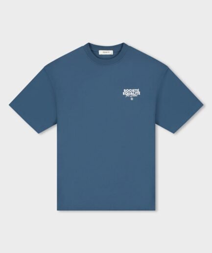 EQUALITÉ SOCIETÉ 2.0 OVERSIZED TEE NAVY