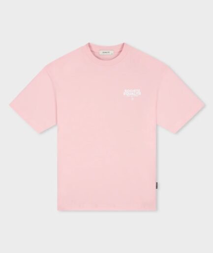 EQUALITÉ SOCIETÉ 2.0 OVERSIZED TEE PINK