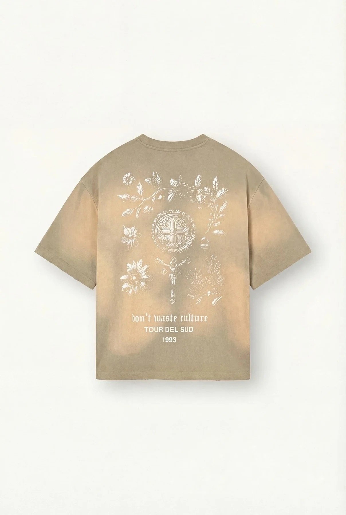 DON'T WASTE CULTURE OLIVINNE T-SHIRT | FADED OLIVE