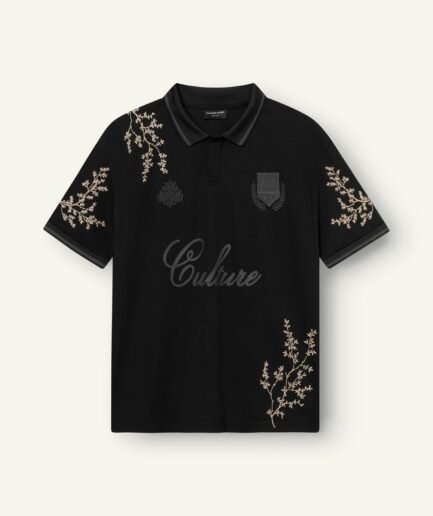 DON'T WASTE CULTURE MOMOHANA FOOTBALL T-SHIRT | BLACK