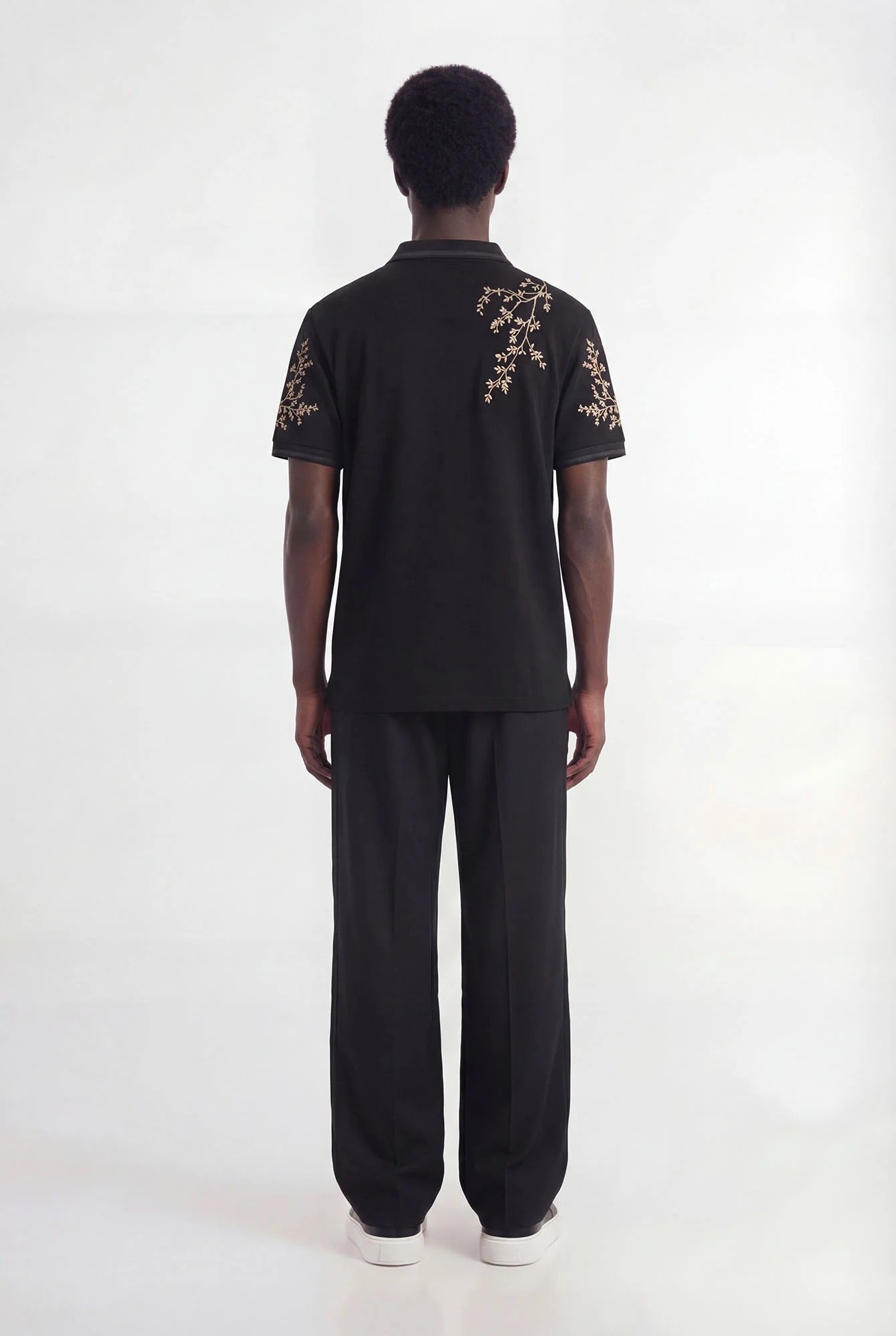 DON'T WASTE CULTURE MOMOHANA FOOTBALL T-SHIRT | BLACK