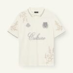 DON'T WASTE CULTURE MOMOHANA FOOTBALL T-SHIRT | CREAM