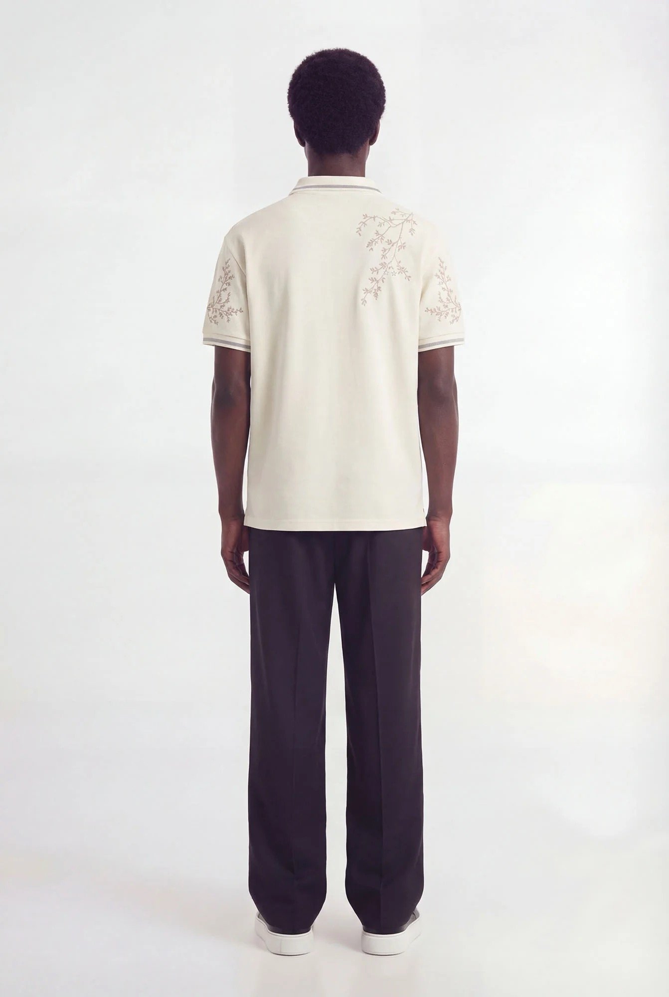 DON'T WASTE CULTURE MOMOHANA FOOTBALL T-SHIRT | CREAM