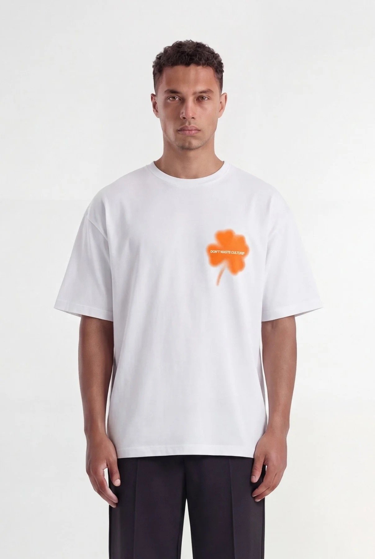 DON'T WASTE CULTURE KAORISA T-SHIRT | ORANGE