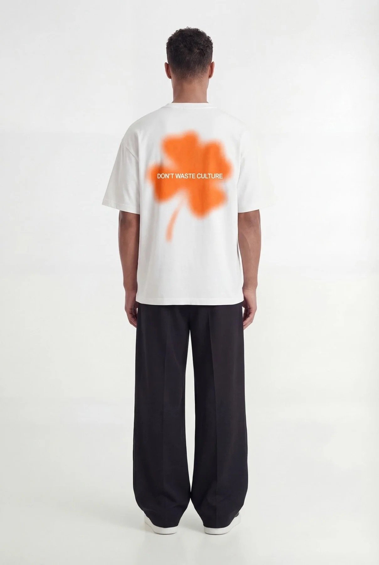 DON'T WASTE CULTURE KAORISA T-SHIRT | ORANGE