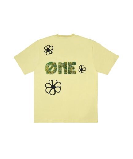 One First Movers Super Flower Garden Tee Yellow