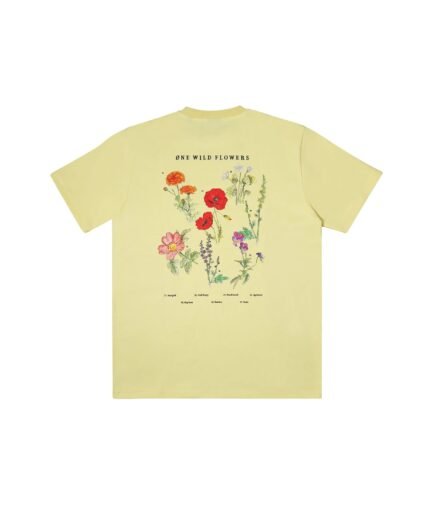 One First Movers Wild Flower Tee Yellow