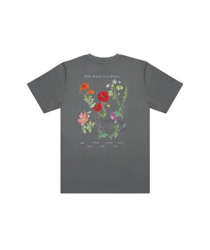 One First Movers Wild Flower Tee Grey