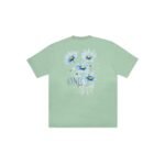 One First Movers Blue Berry Flower Tee Green