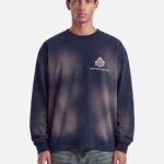 DON'T WASTE CULTURE FADE LONGSLEEVE | NAVY BLUE