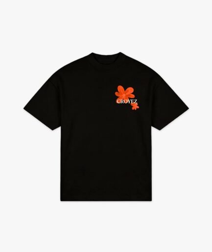 Croyez Botanique T-Shirt | Black/Orange