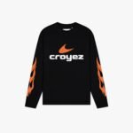 Croyez Service Dept Longsleeve | Black/Orange
