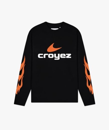 Croyez Service Dept Longsleeve | Black/Orange