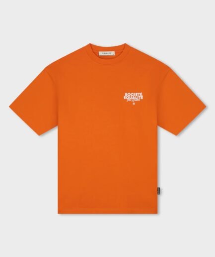 EQUALITÉ SOCIETE 2.0 OVERSIZED TEE ORANGE