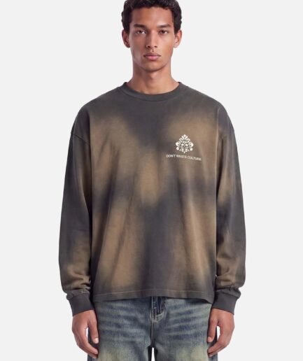 DON'T WASTE CULTURE FADE LONGSLEEVE | FADED GREY
