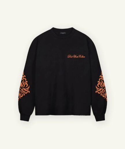 DON'T WASTE CULTURE ROYE LONGSLEEVE | BLACK