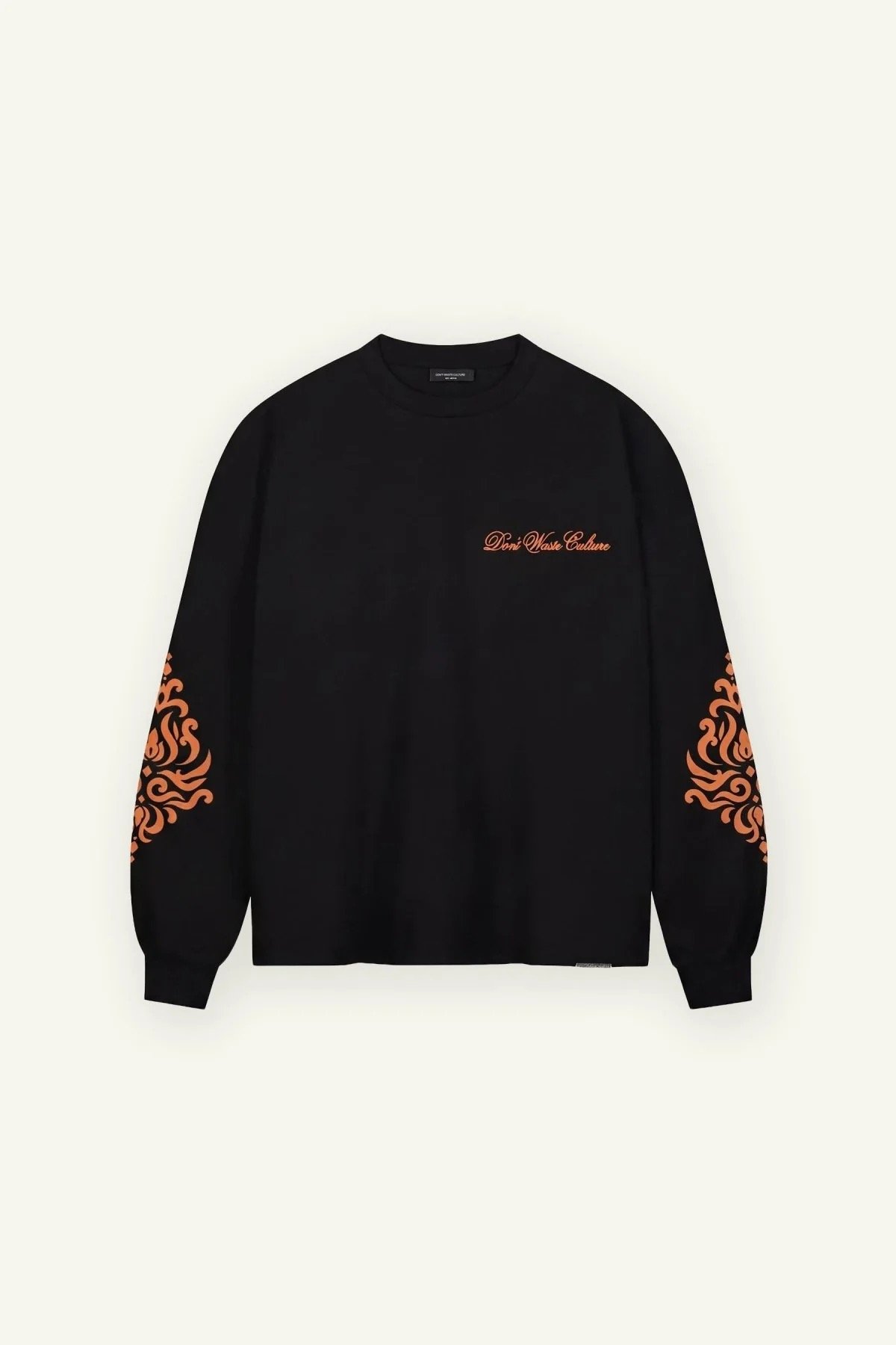 DON'T WASTE CULTURE ROYE LONGSLEEVE | BLACK