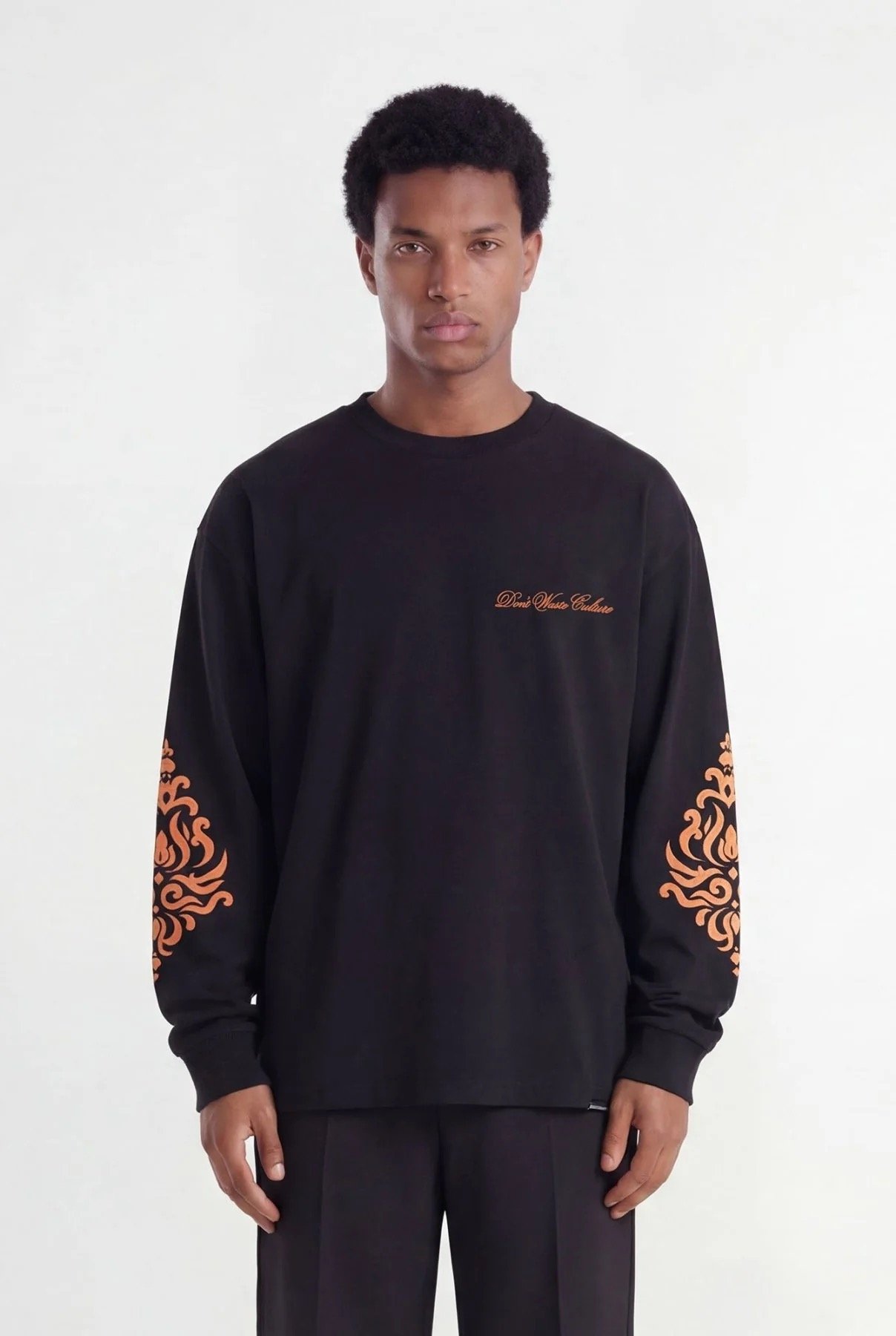DON'T WASTE CULTURE ROYE LONGSLEEVE | BLACK