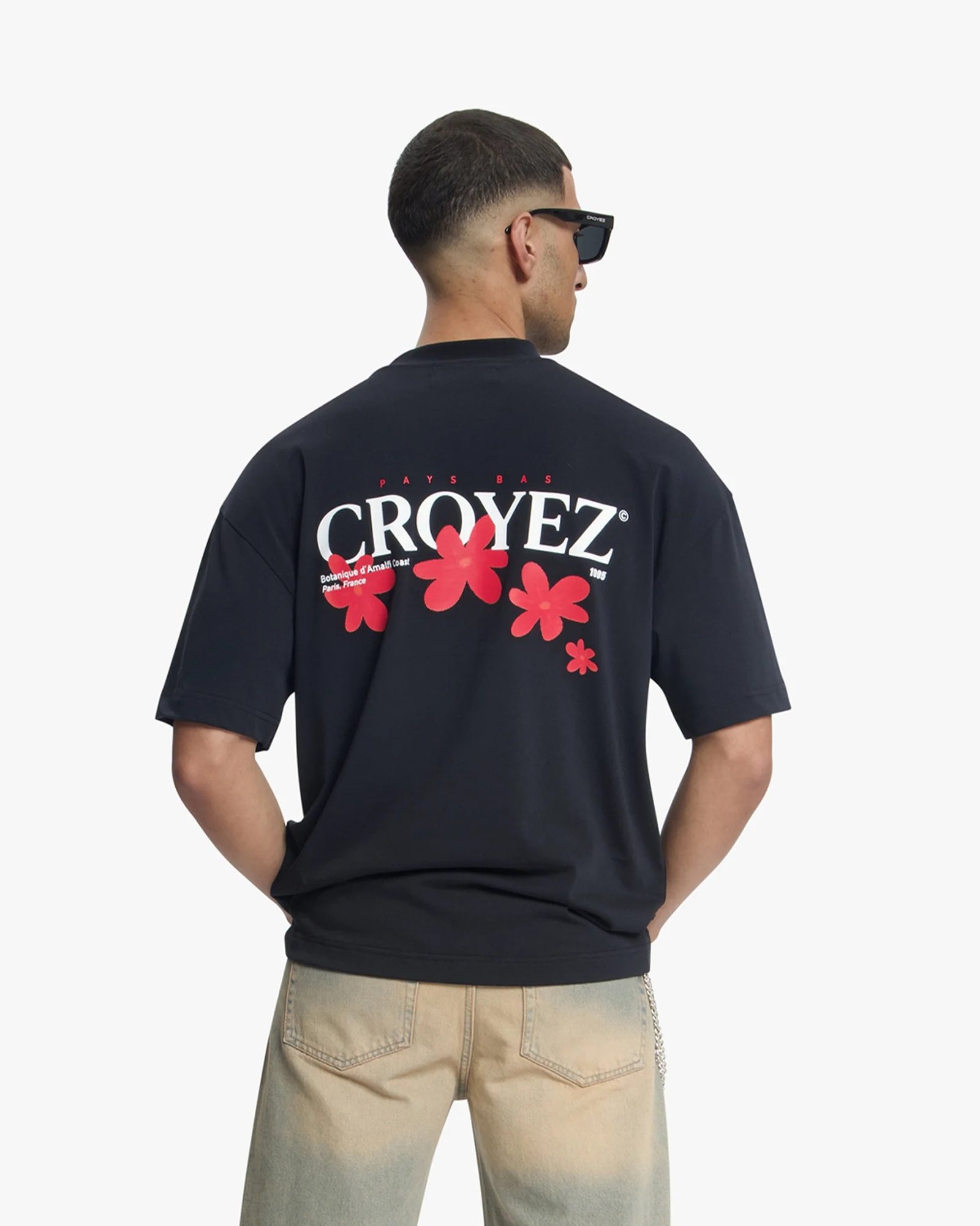 Croyez Botanique T-Shirt | Black/Red