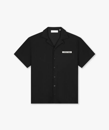 Croyez Plisse Shirt | Black
