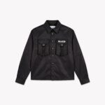 Croyez Etiquette Nylon Jacket | Black