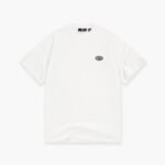 JORCUSTOM STRETCHED MESH SET LOOSE FIT T-SHIRT WHITE-BLACK