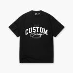 JORCUSTOM CUSTOM SOCIETY SUMMER SET LOOSE FIT T-SHIRT BLACK