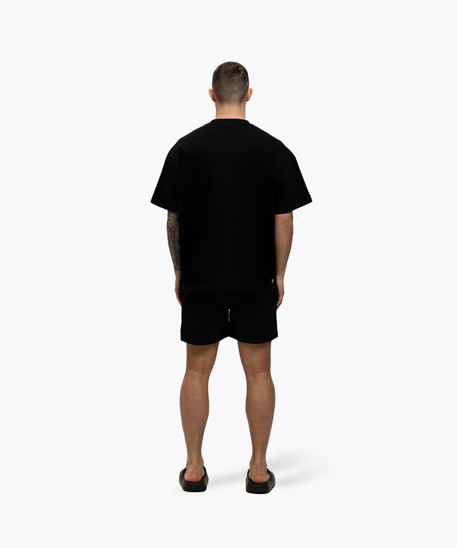 JORCUSTOM CUSTOM SOCIETY SUMMER SET LOOSE FIT T-SHIRT BLACK