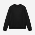 AB LIFESTYLE: Basic Crewneck Jet Black