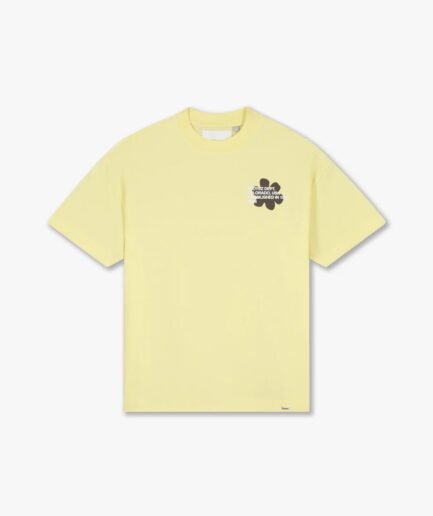 Croyez Silhouette T-Shirt | Butter Yellow
