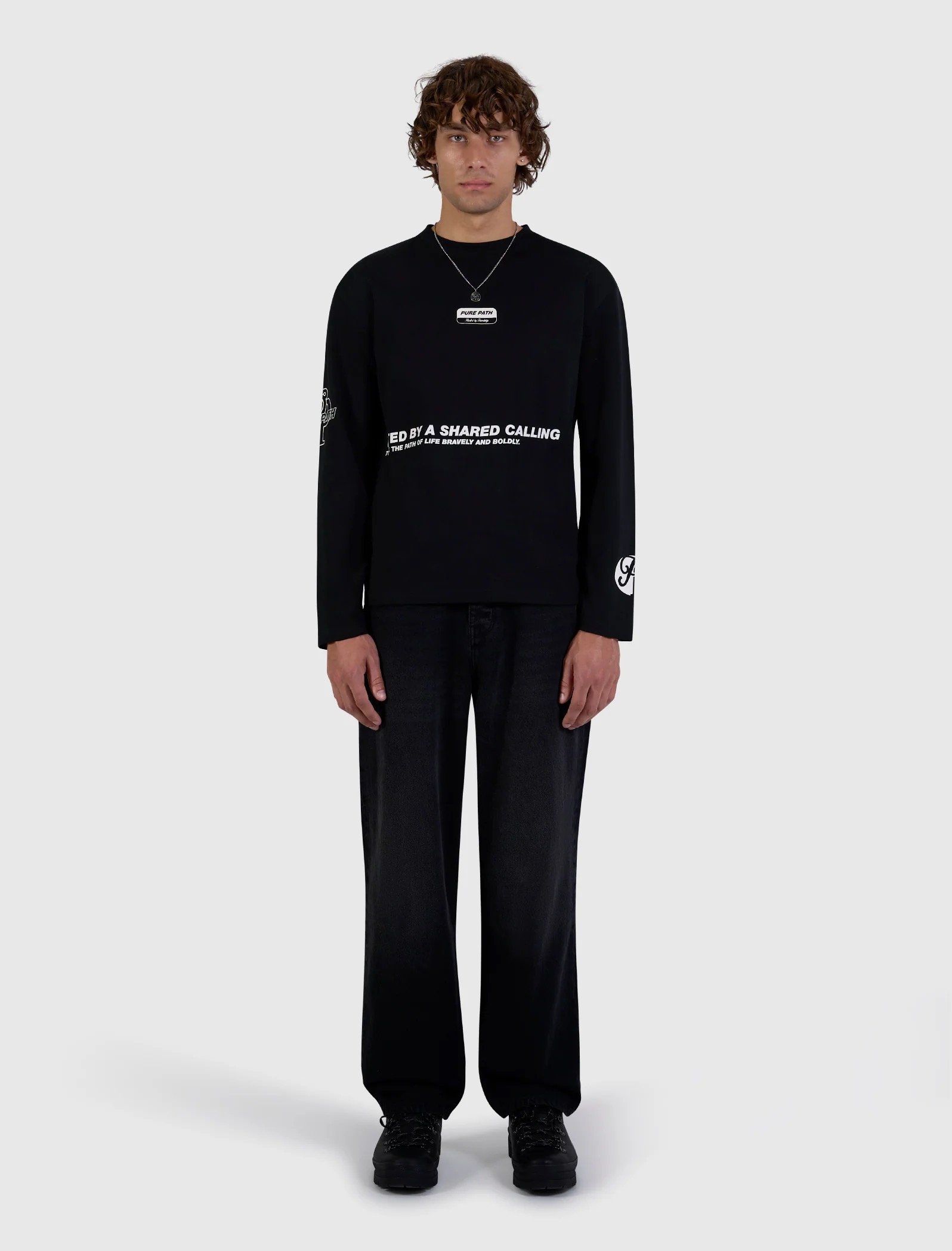 PURE PATH UNITED LONGSLEEVE T-SHIRT 26030105