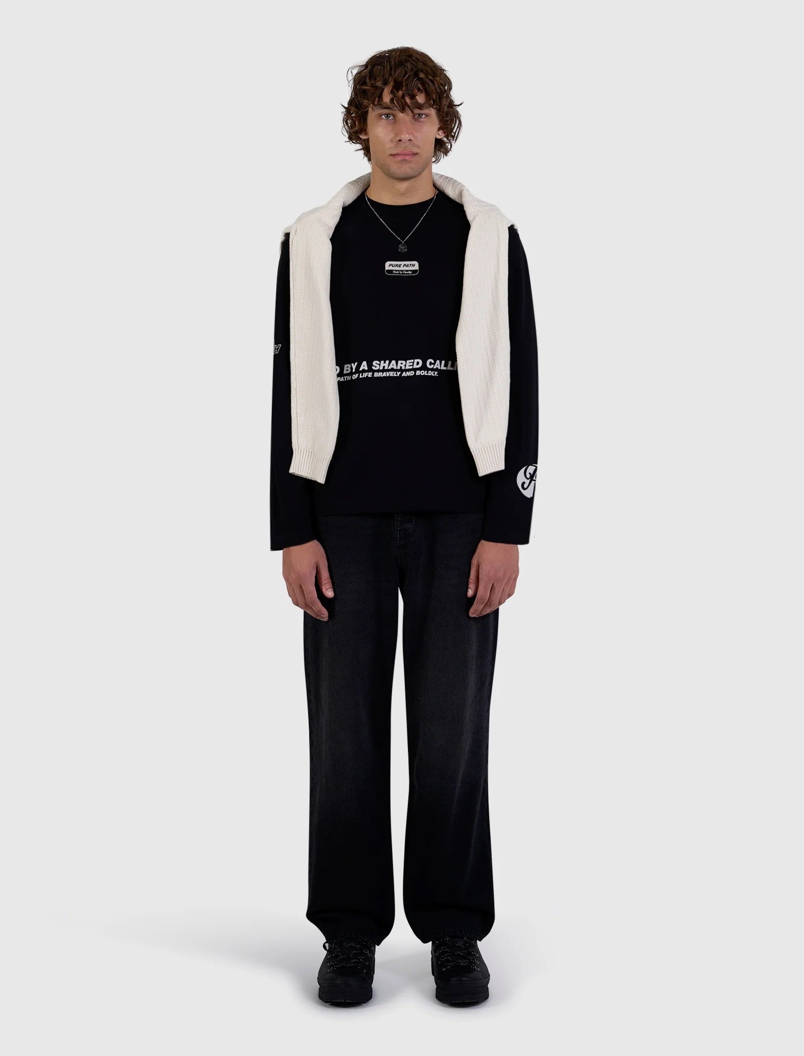 PURE PATH UNITED LONGSLEEVE T-SHIRT 26030105