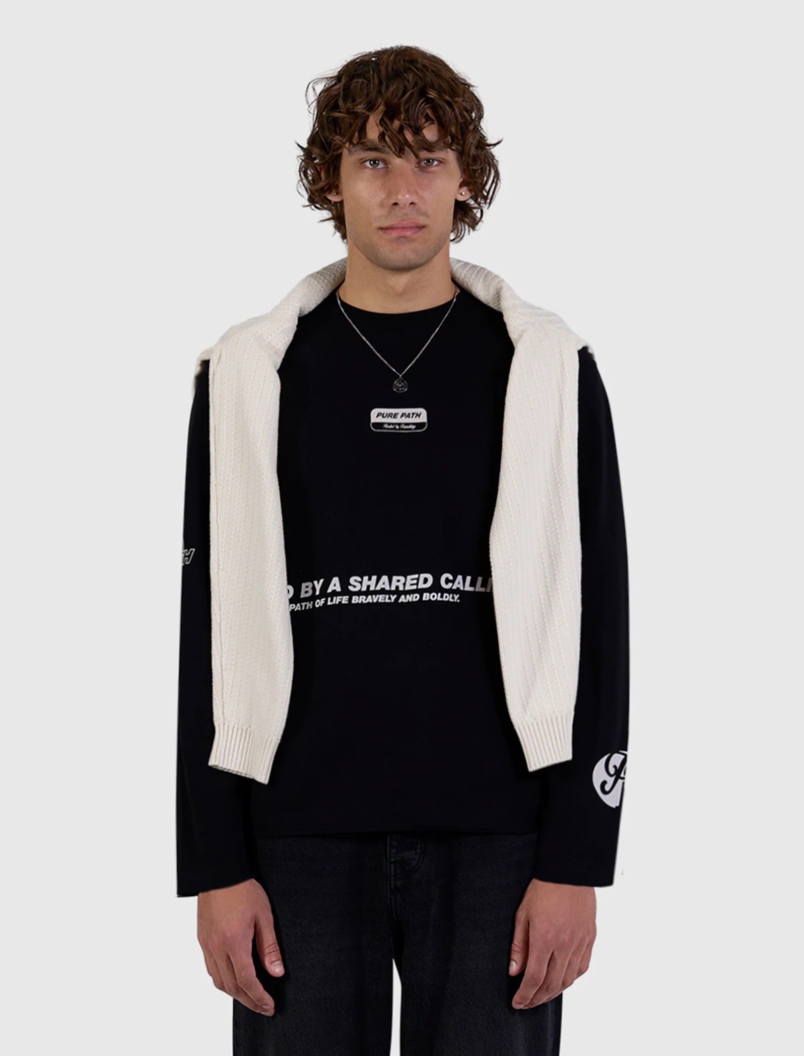 PURE PATH UNITED LONGSLEEVE T-SHIRT 26030105