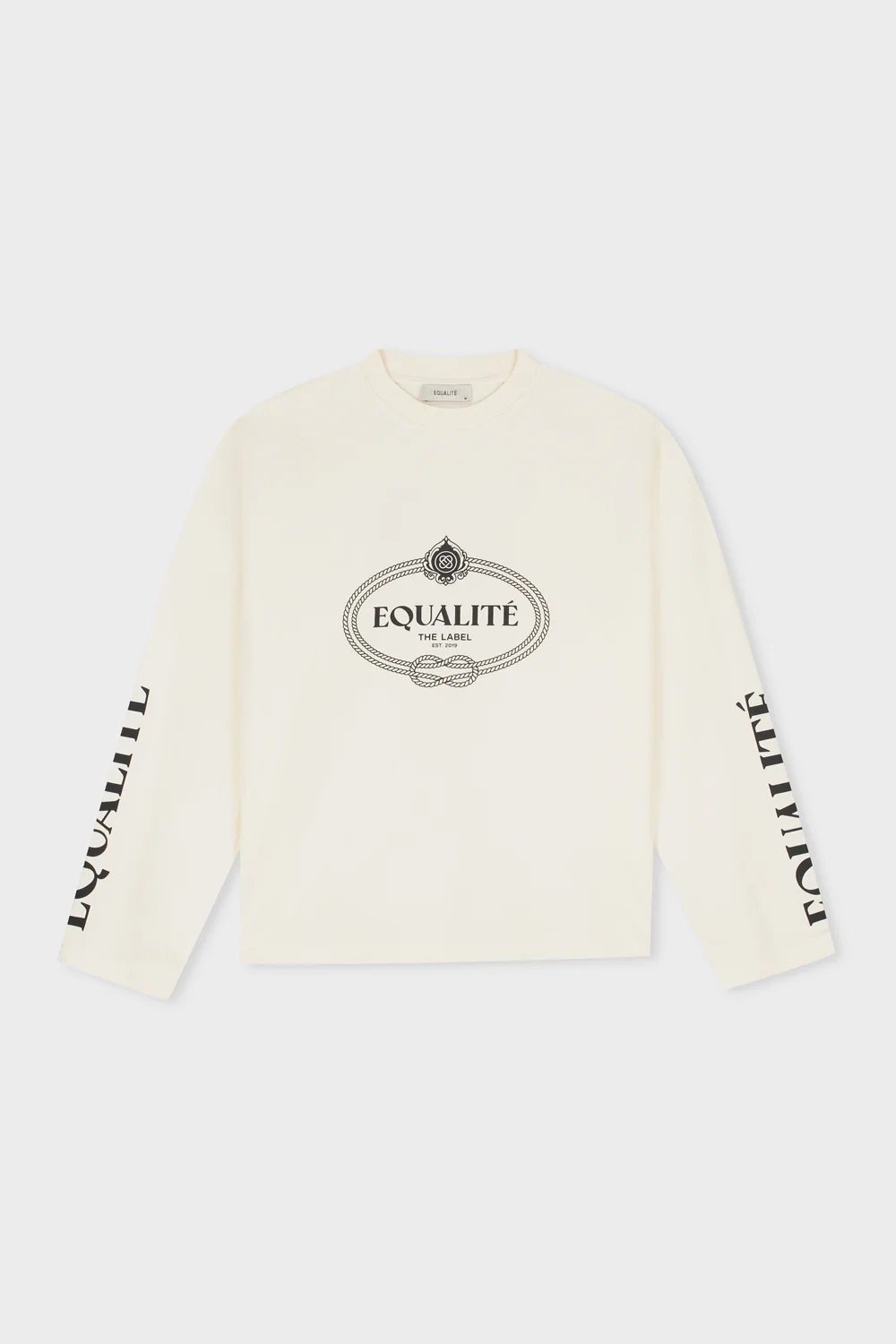 EQUALITÉ BOUQUET LONGSLEEVE TEE OFF-WHITE