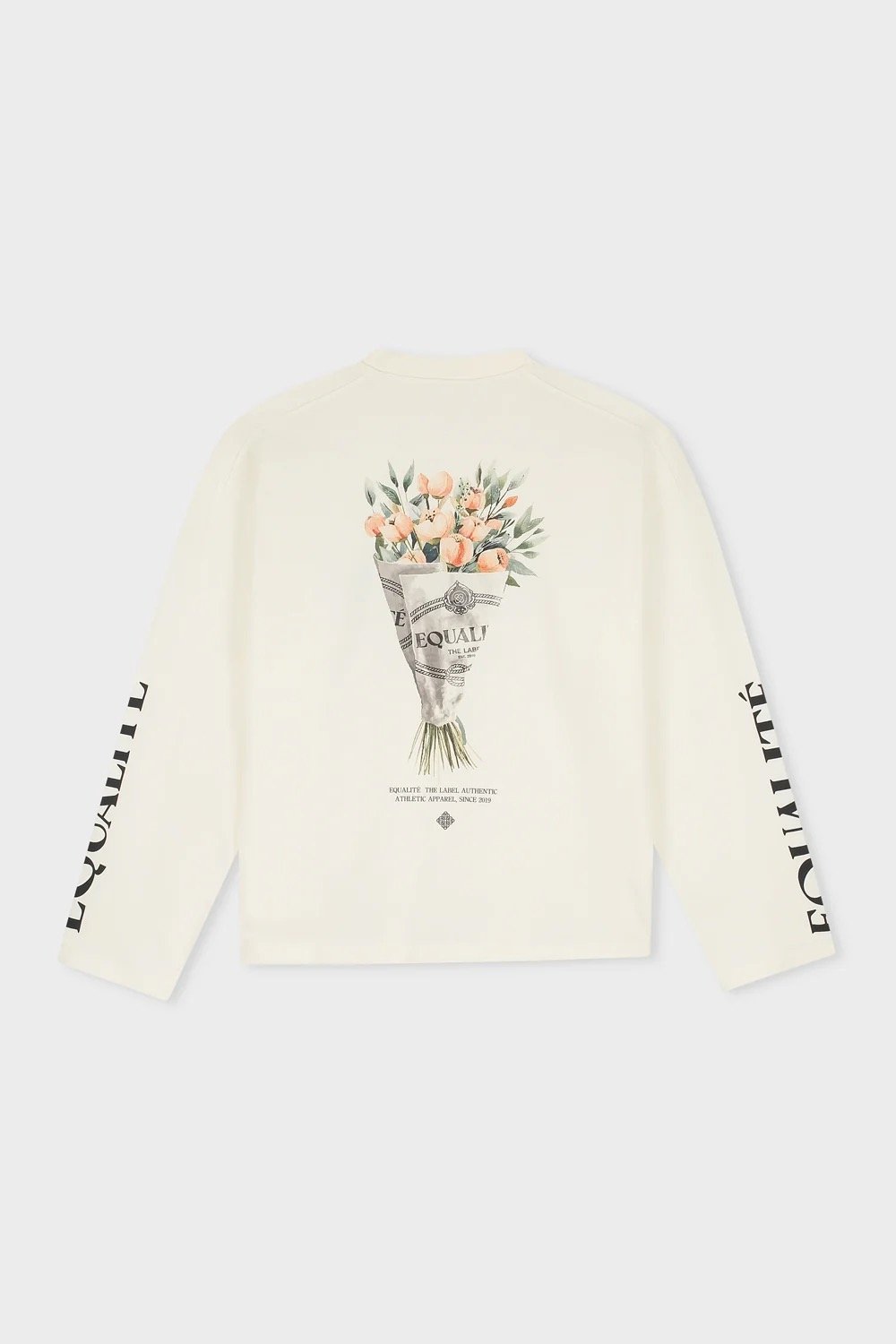 EQUALITÉ BOUQUET LONGSLEEVE TEE OFF-WHITE