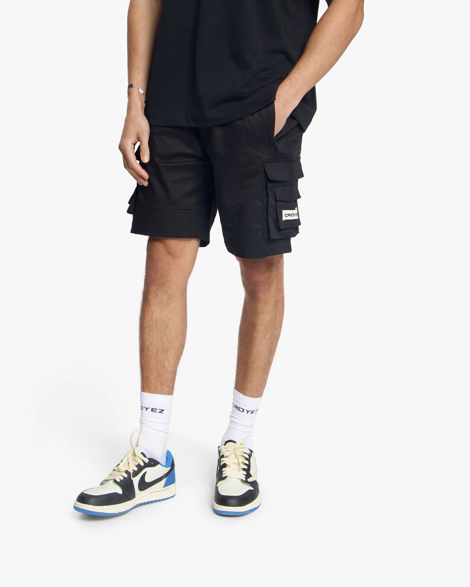 Croyez Classic Cargo Shorts | Black