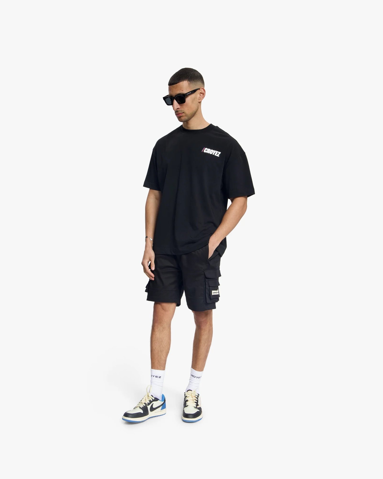 Croyez Classic Cargo Shorts | Black