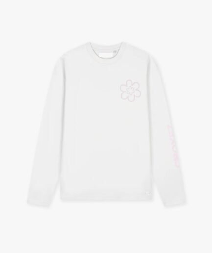Croyez Contour De La Fleur Longsleeve | Light Grey