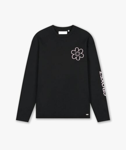 Croyez Contour De La Fleur Longsleeve | Black