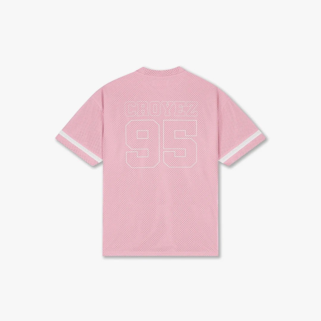 Croyez Mesh Jersey | Pink