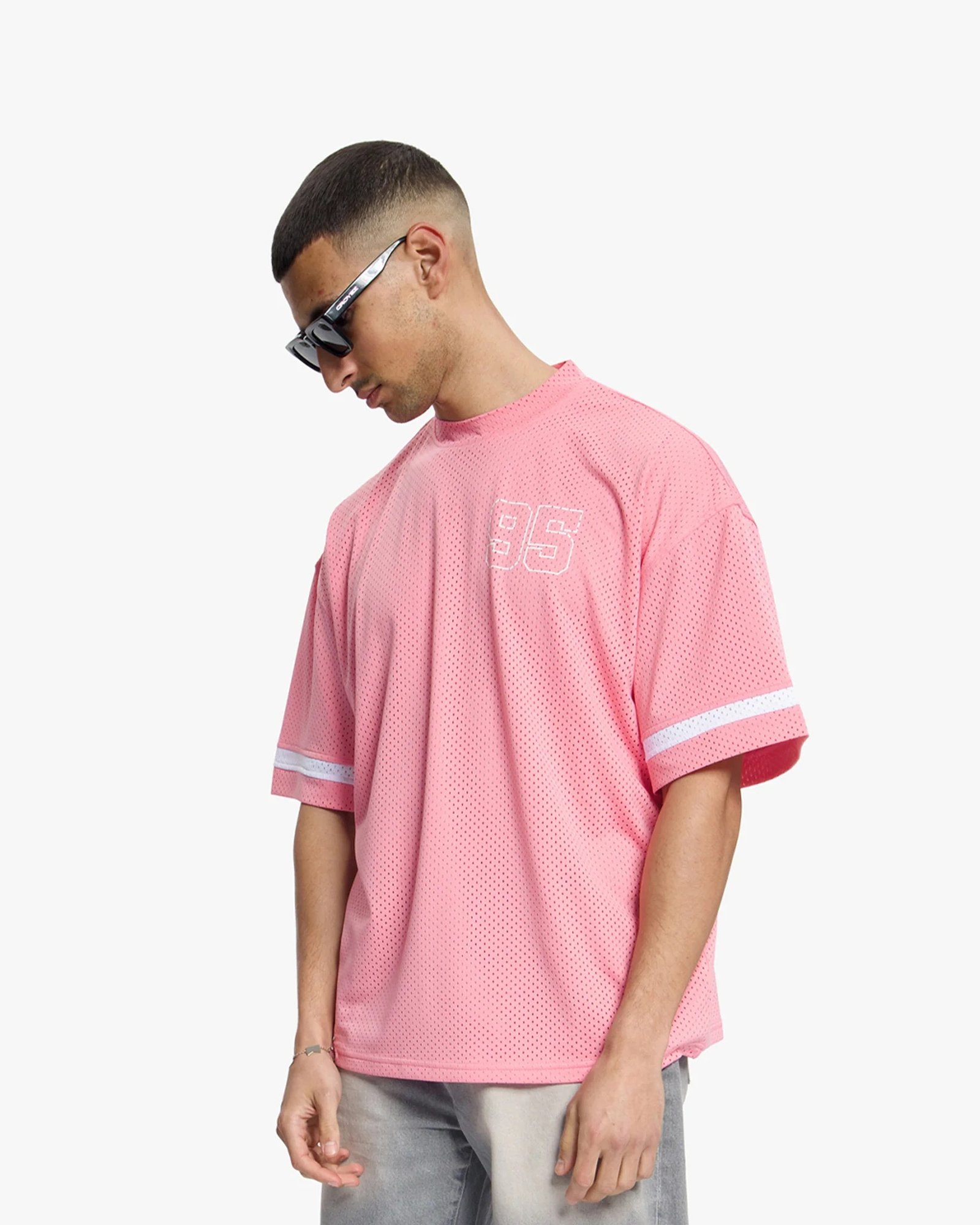 Croyez Mesh Jersey | Pink