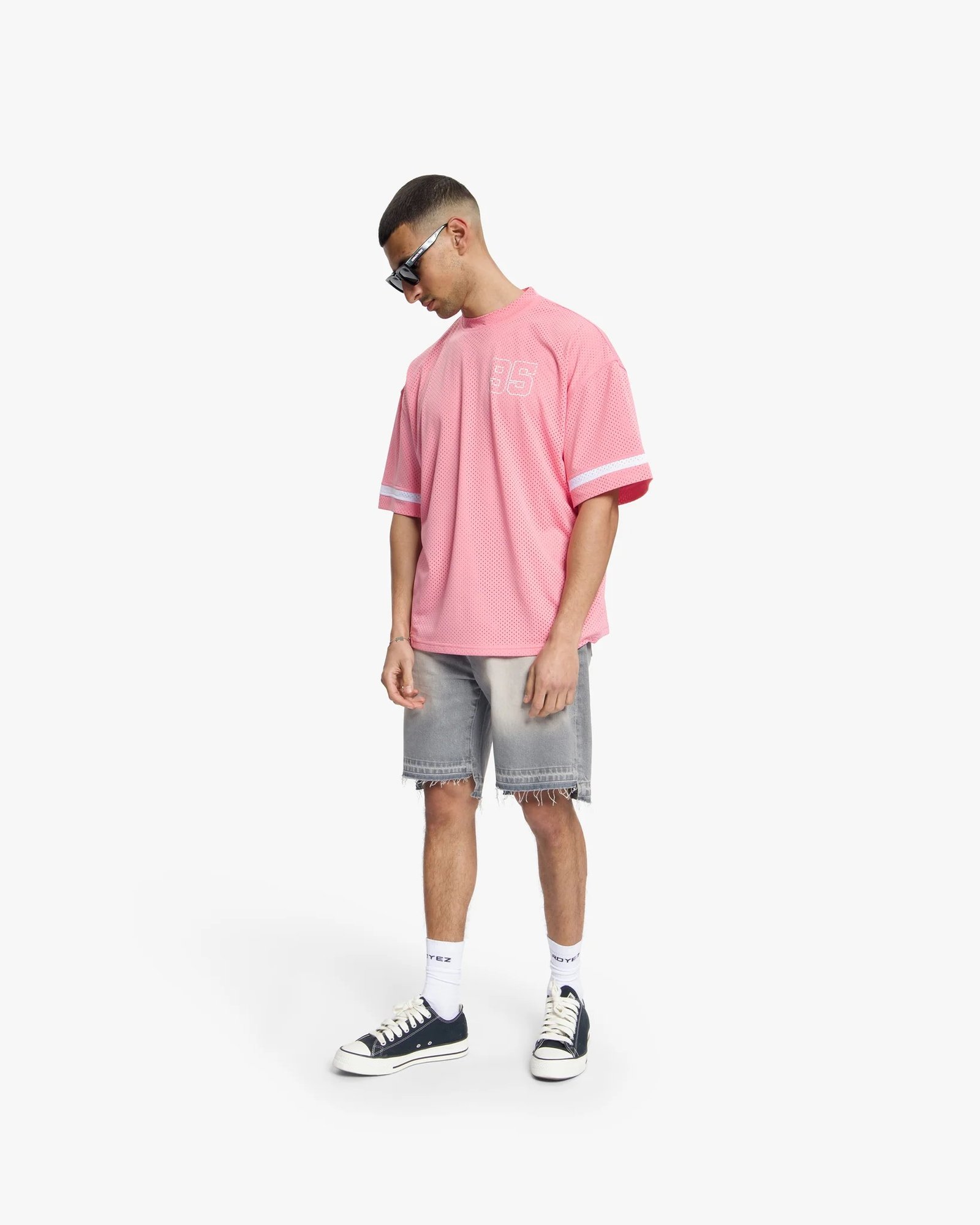 Croyez Mesh Jersey | Pink